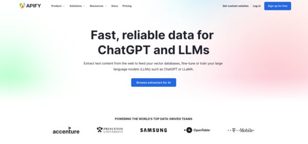 Apify AI Tool