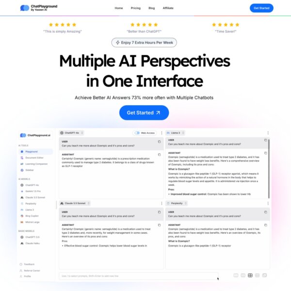 ChatPlayground AI Chatbots