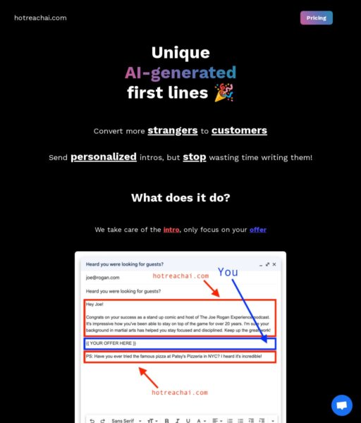 Hotreach AI