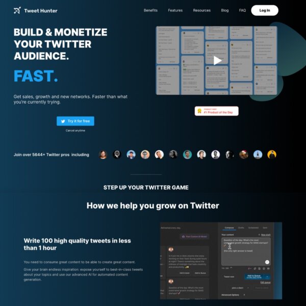 Tweet Hunter