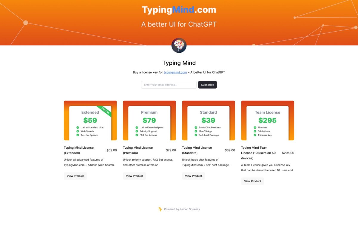 Typing Mind