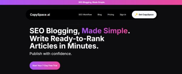 Copyspace AI SEO Tool
