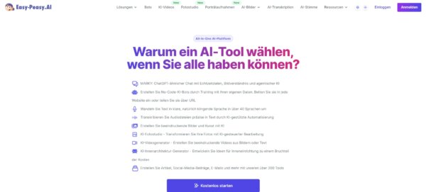 Easy-Peasy AI Tool