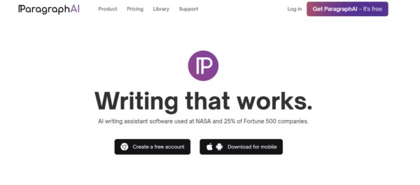 Paragraph AI Tool